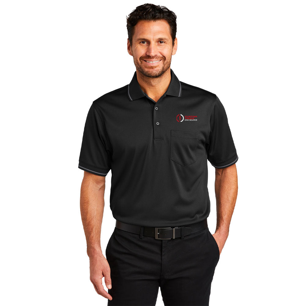 CornerStone® Select Snag-Proof Tipped Pocket Polo - CS415