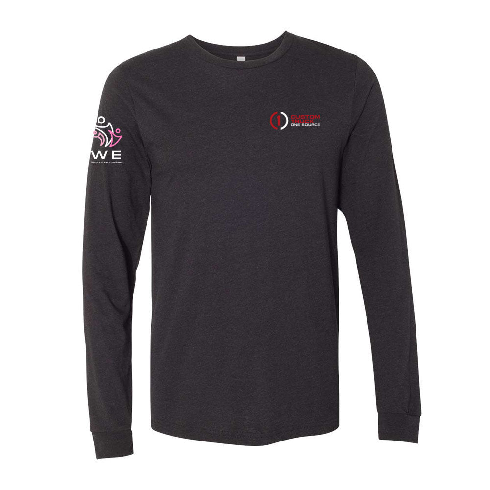 WE - BELLA + CANVAS - Unisex Heather CVC Long Sleeve Tee - 3501CVC