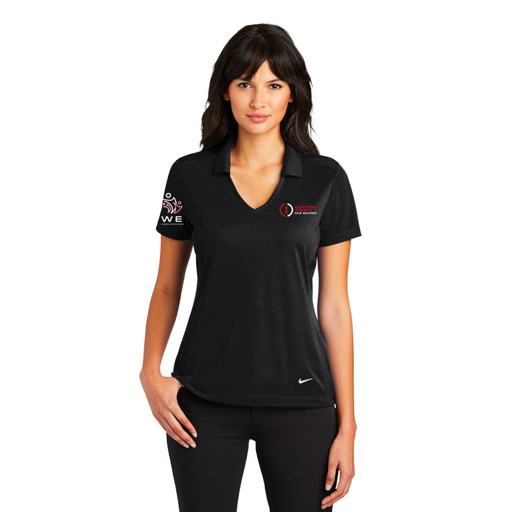 WE - Nike Ladies Dri-FIT Vertical Mesh Polo - 637165