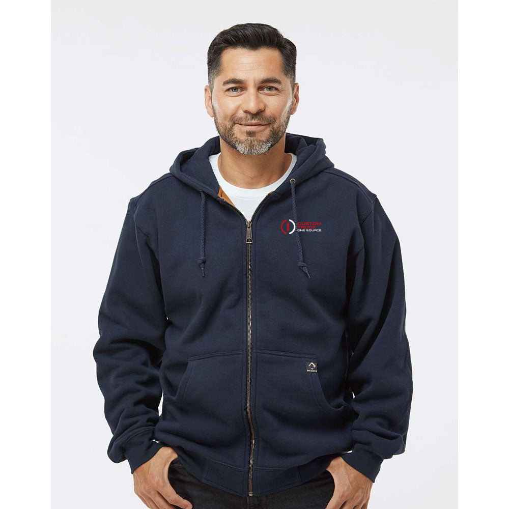 DRI DUCK - Crossfire Heavyweight Power Fleece Hooded Jacket with Thermal Lining - 7033