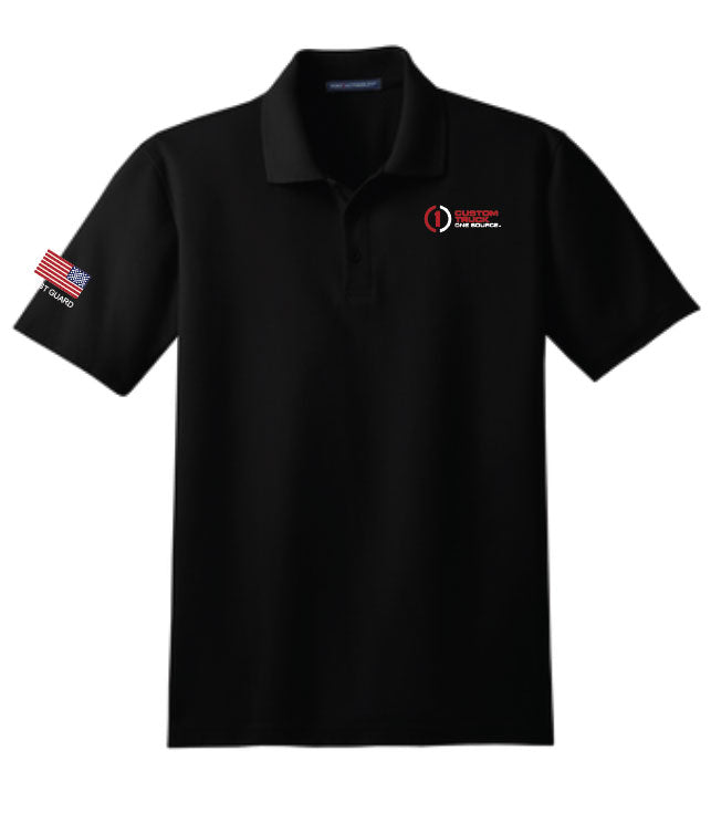 CTOS Veteran - Port Authority® Stain-Release Polo - K510 Black