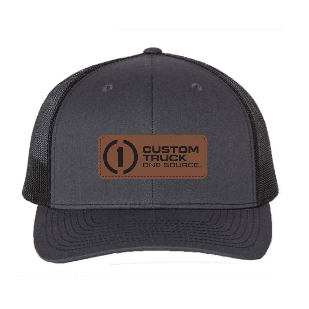CTOS Faux Leather Patch Hat