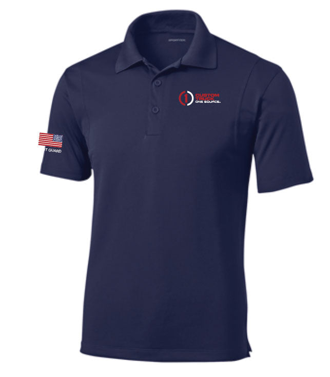 CTOS VETERAN - Sport-Tek® Micropique Sport-Wick® Polo - ST650 Navy