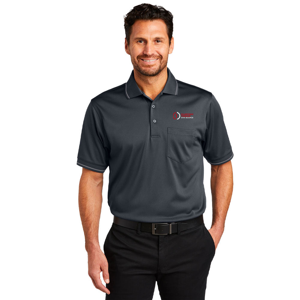 CornerStone® Select Snag-Proof Tipped Pocket Polo - CS415