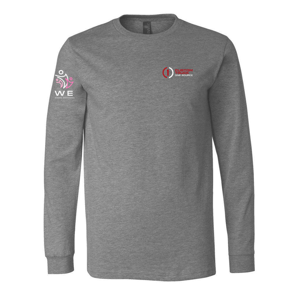 WE - BELLA + CANVAS - Unisex Heather CVC Long Sleeve Tee - 3501CVC