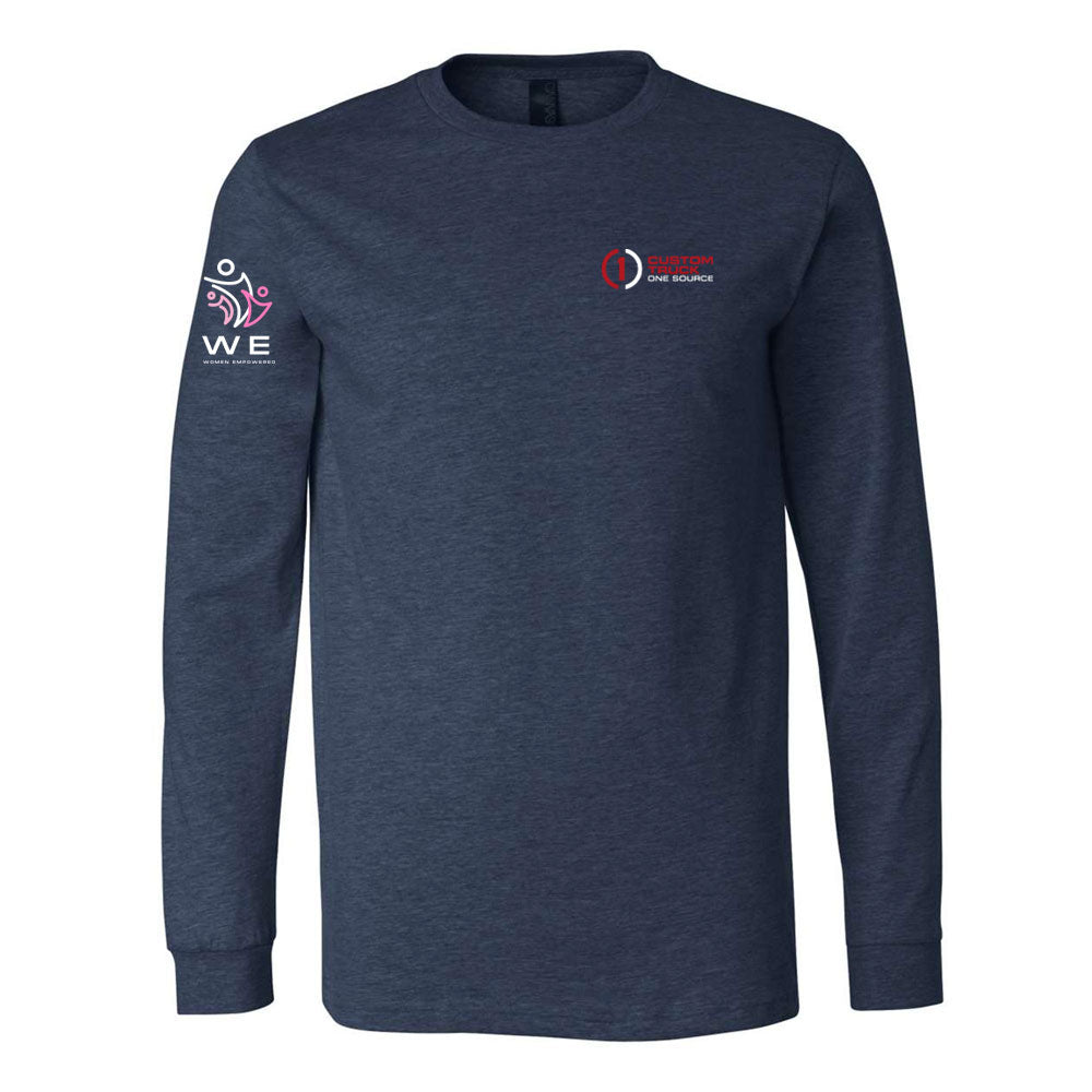 WE - BELLA + CANVAS - Unisex Heather CVC Long Sleeve Tee - 3501CVC