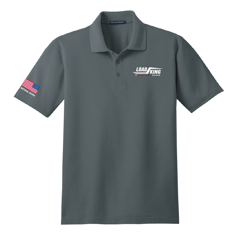 Load King Veteran - Port Authority® Stain-Release Polo - K510 Steel Grey