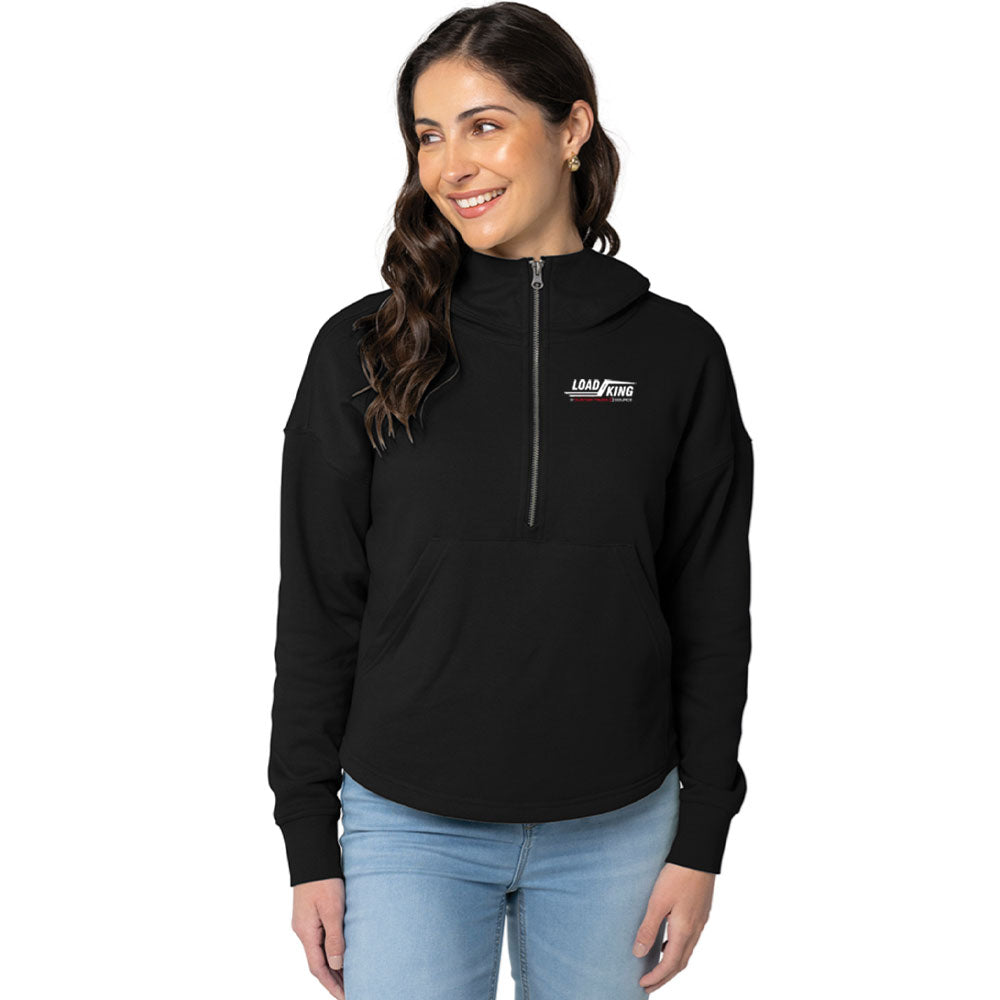 Charles River Women's Willow Scallop Hem Hoodie - 5527