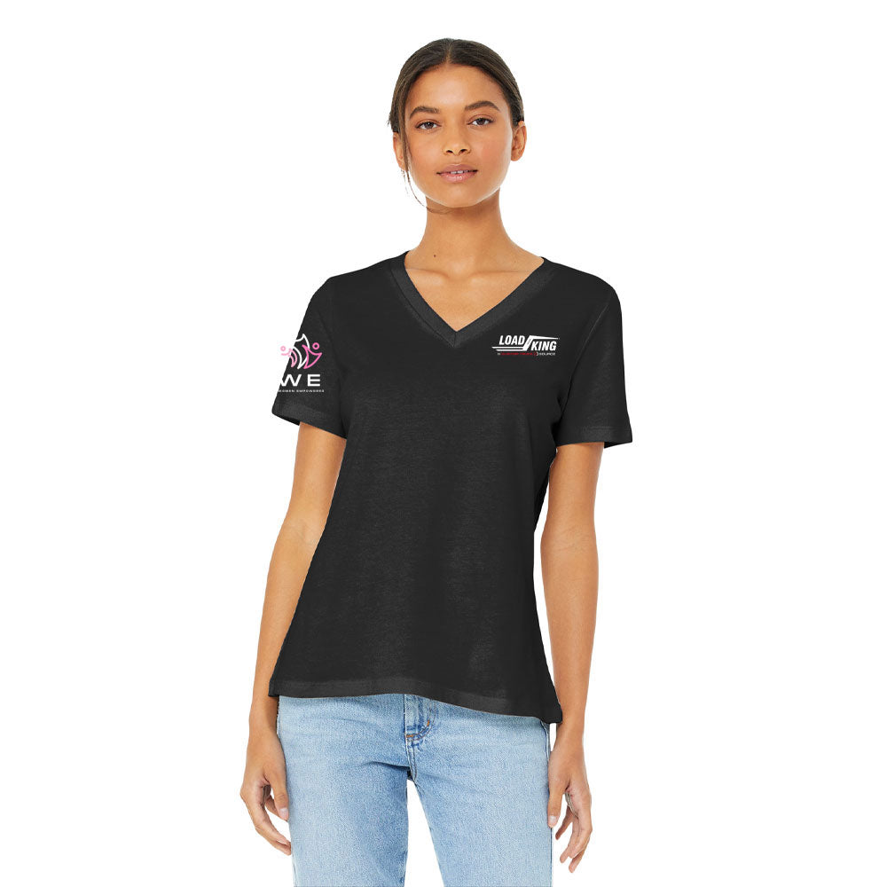 WE - BELLA + CANVAS - Women’s Relaxed Jersey V-Neck Tee - 6405