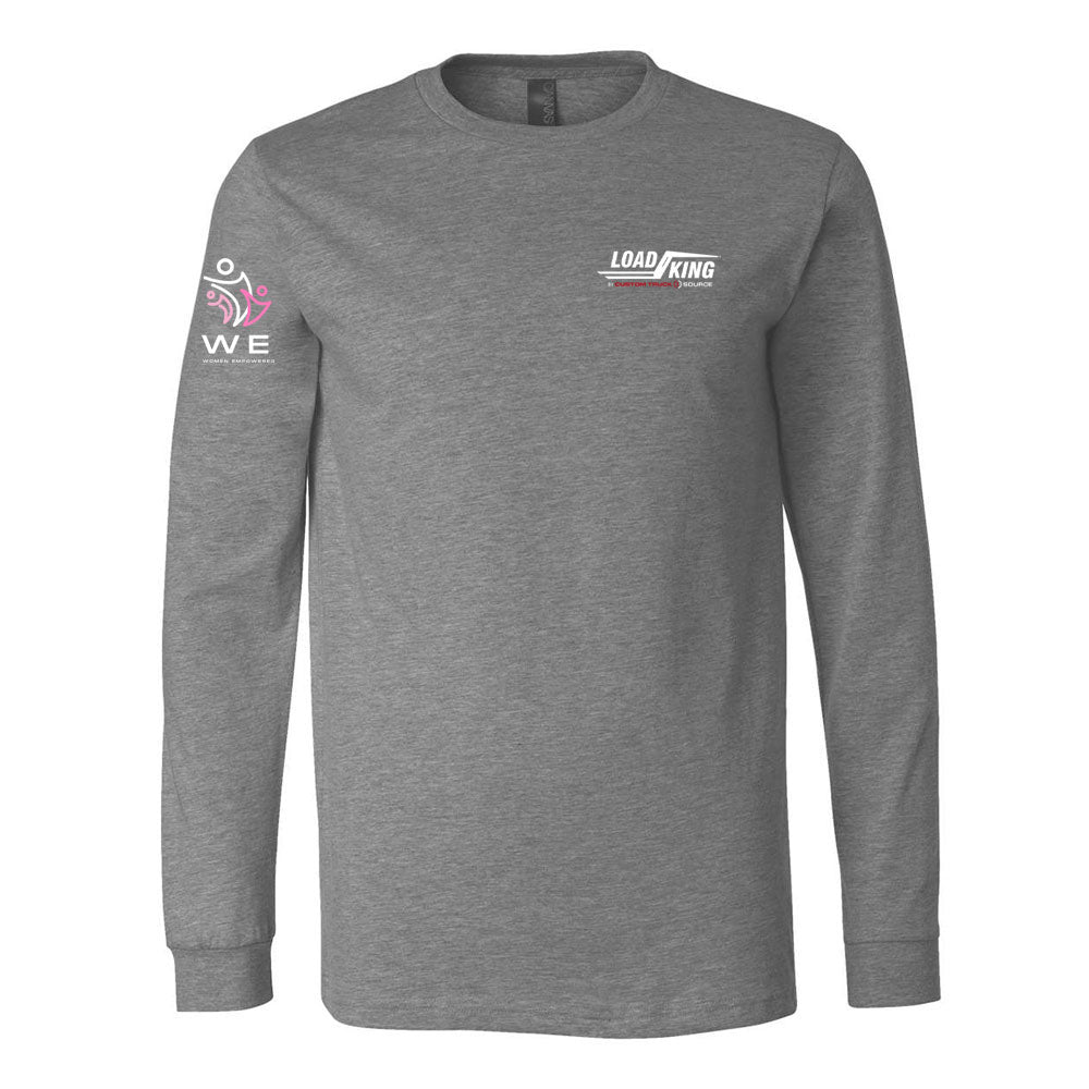 WE - BELLA + CANVAS - Unisex Heather CVC Long Sleeve Tee - 3501CVC