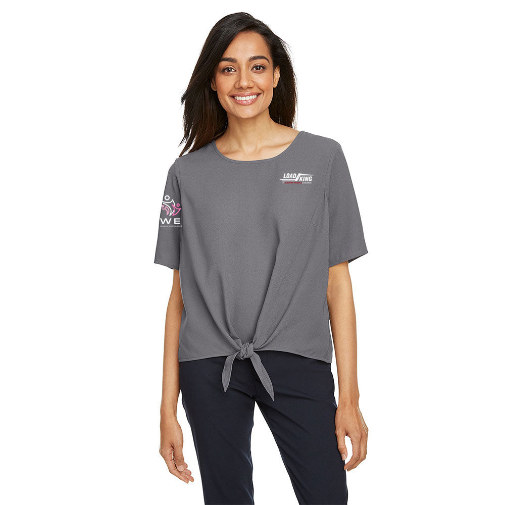 WE - Devon & Jones Ladies' Perfect Fit™ Tie-Front Blouse - DP617W