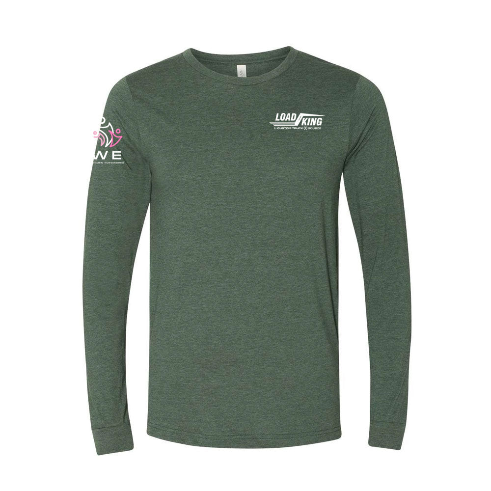 WE - BELLA + CANVAS - Unisex Heather CVC Long Sleeve Tee - 3501CVC