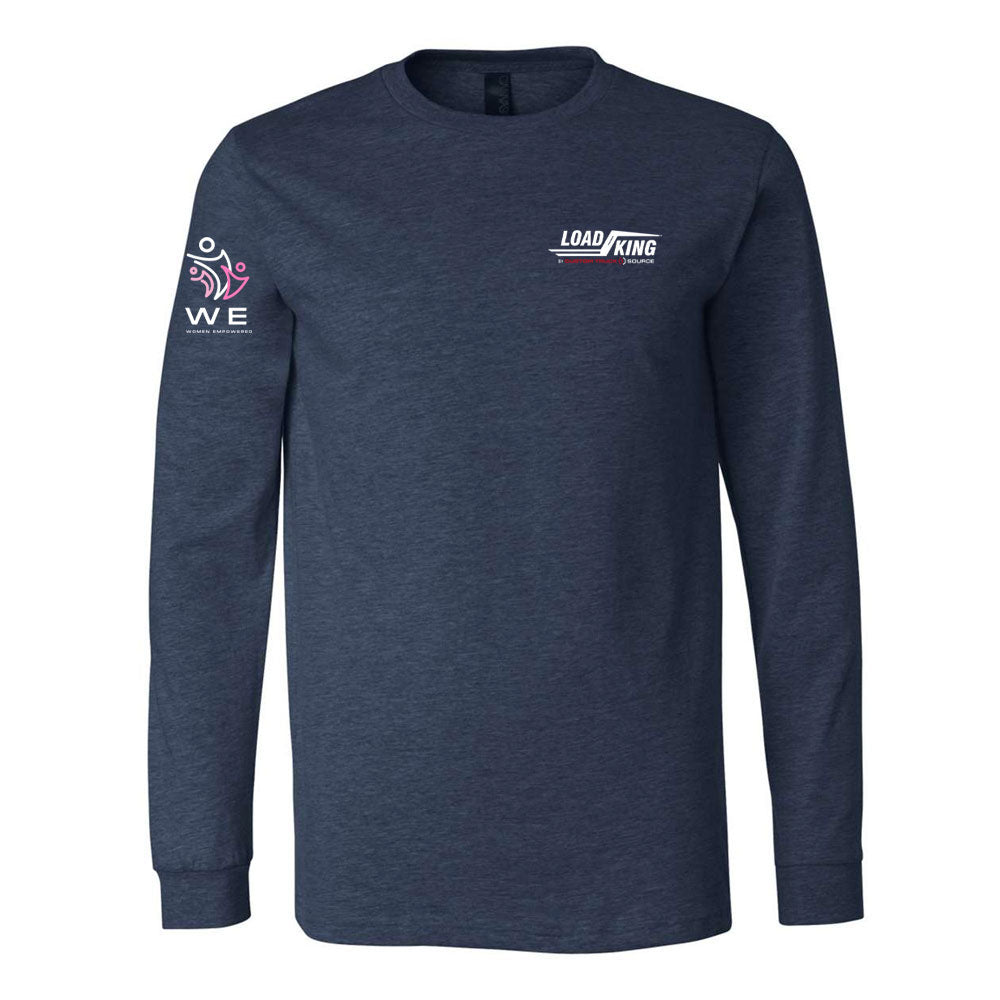 WE - BELLA + CANVAS - Unisex Heather CVC Long Sleeve Tee - 3501CVC