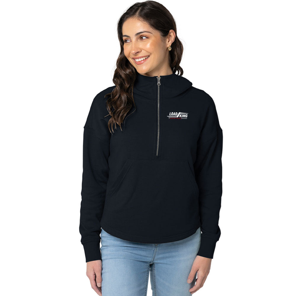 Charles River Women's Willow Scallop Hem Hoodie - 5527