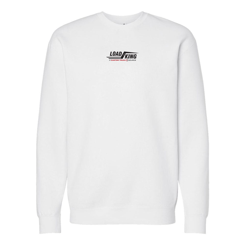 Center Chest Logo - Unisex Heavyweight Crewneck Sweatshirt - IND3000