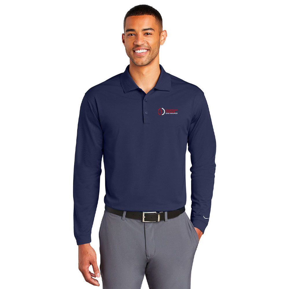 Nike Long Sleeve Dri-FIT Stretch Tech Polo - 466364