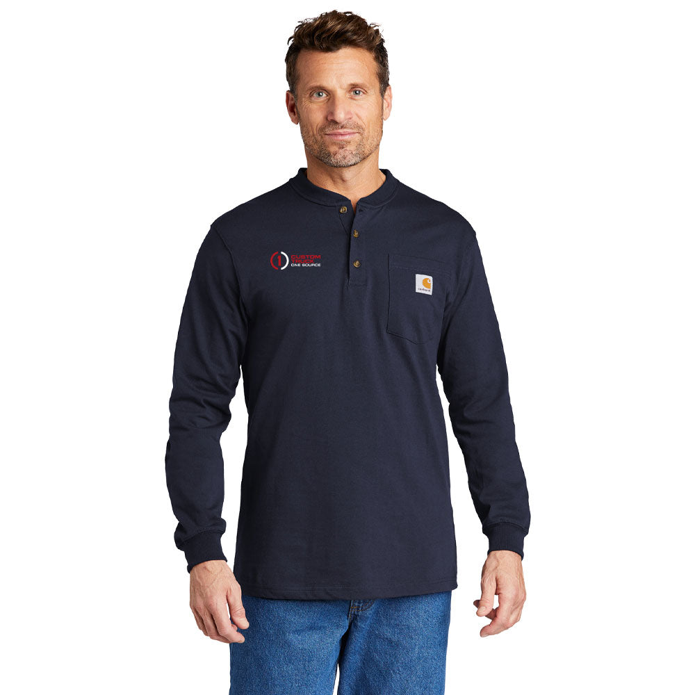 Carhartt® Long Sleeve Henley T-Shirt - CTK128