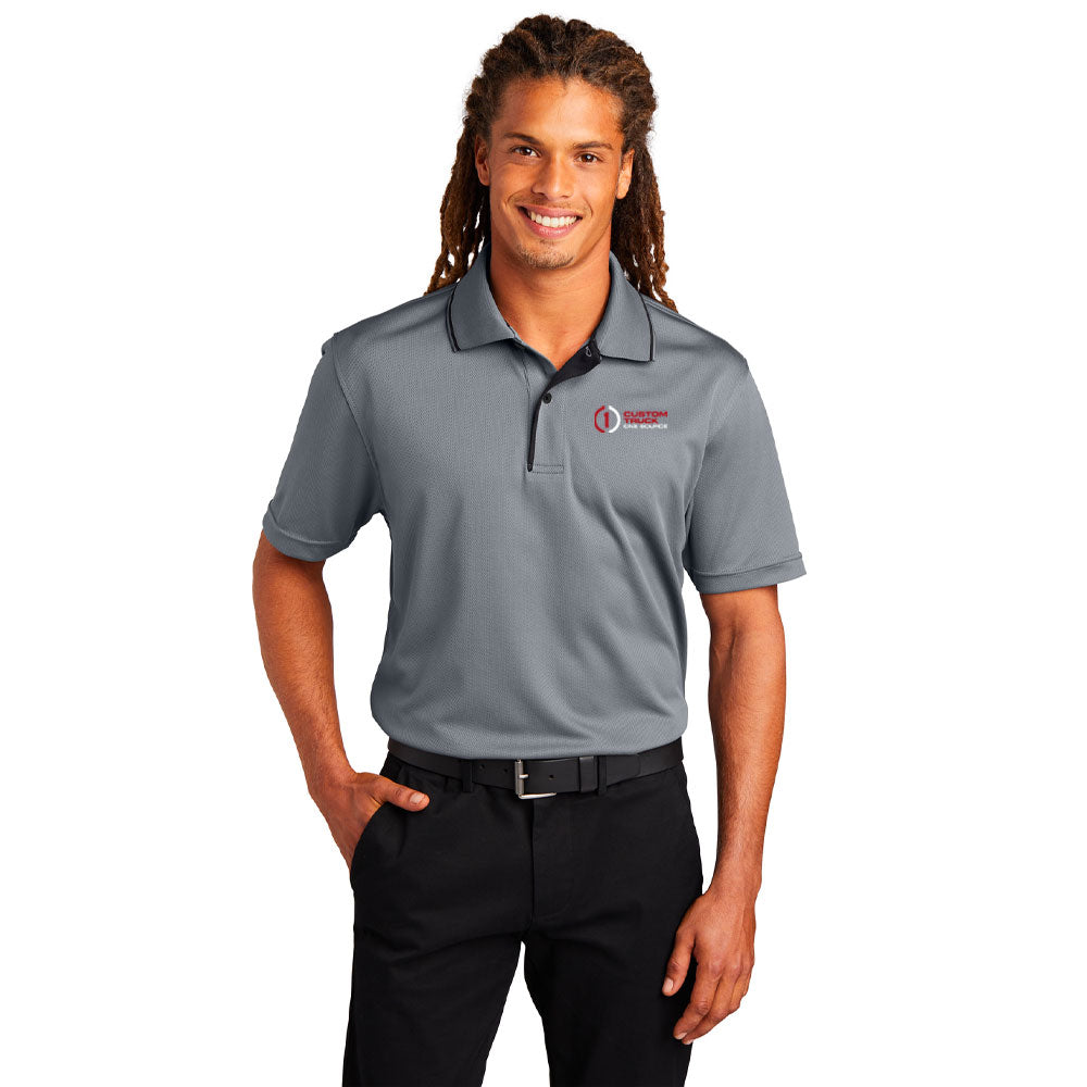 Sport-Tek® Dri-Mesh® Polo with Tipped Collar and Piping - K467