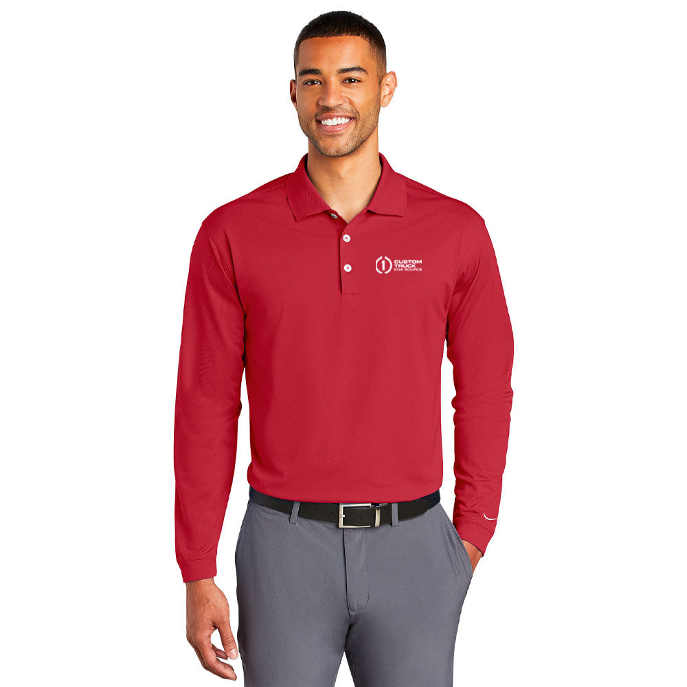 Nike Long Sleeve Dri-FIT Stretch Tech Polo - 466364