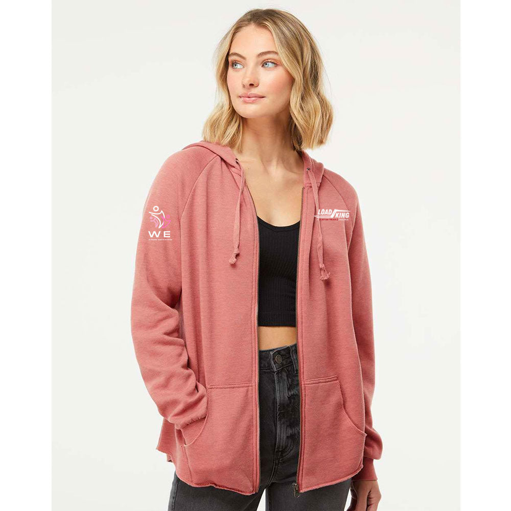 WE - Independent Trading Co. - Women's California Wave Wash Full-Zip Hooded Sweatshirt - PRM2500Z