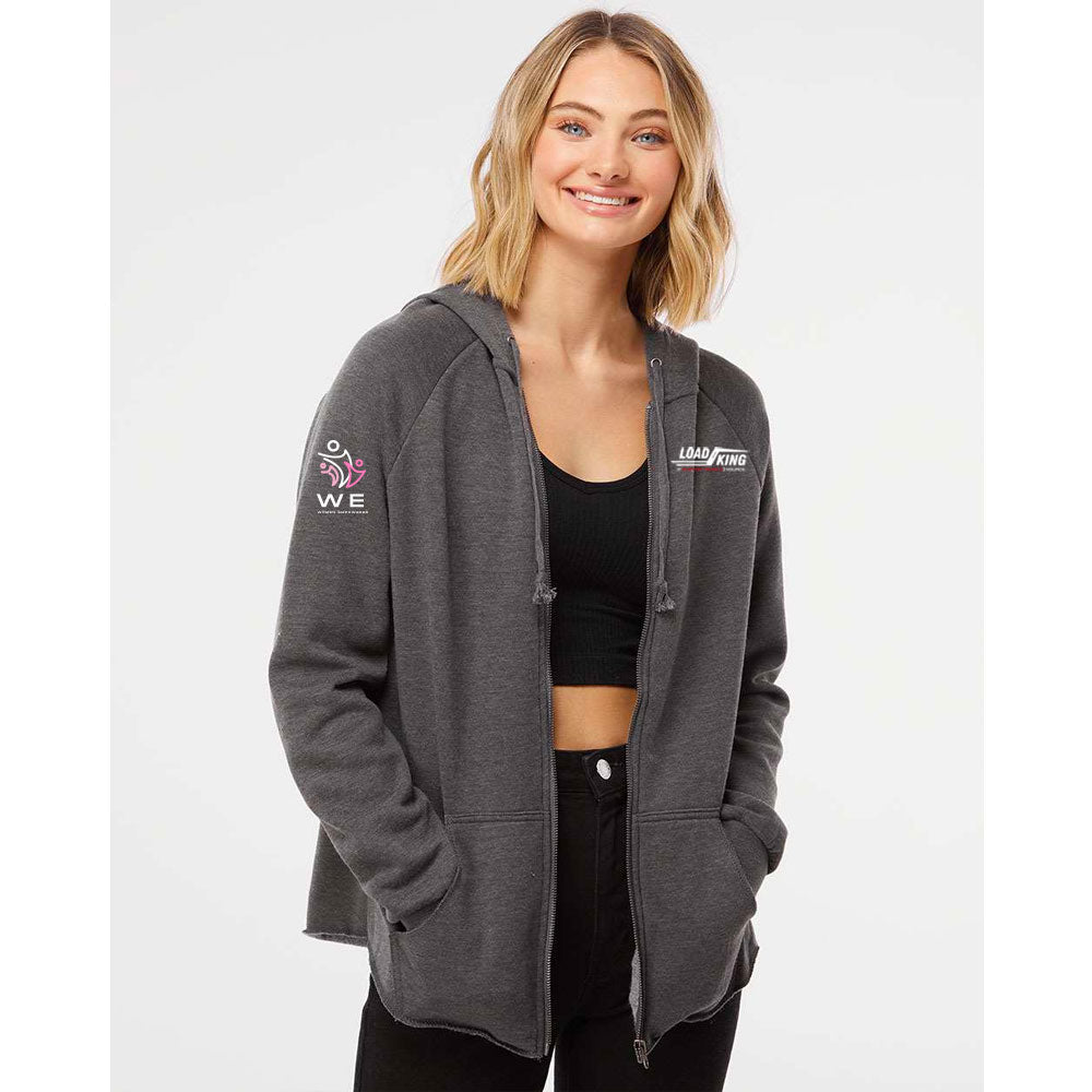 WE - Independent Trading Co. - Women's California Wave Wash Full-Zip Hooded Sweatshirt - PRM2500Z