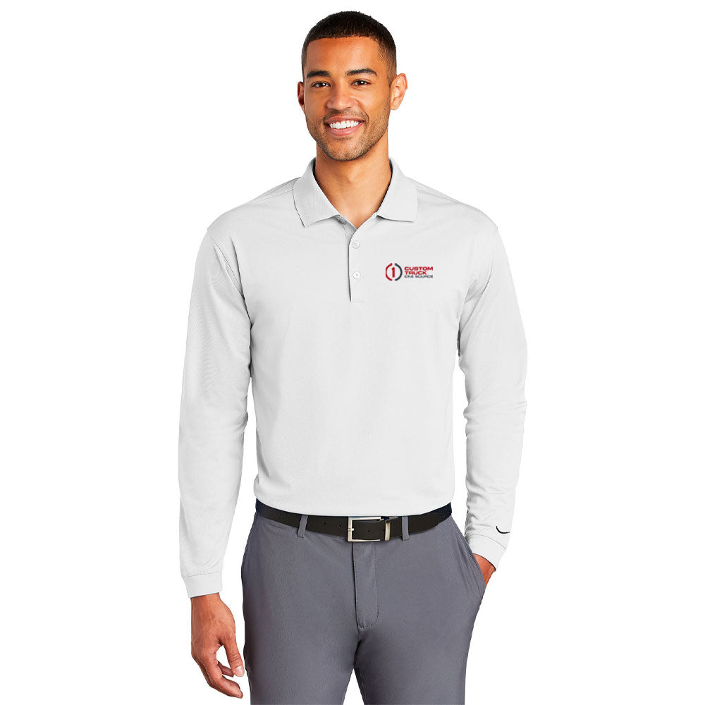 Nike Long Sleeve Dri-FIT Stretch Tech Polo - 466364