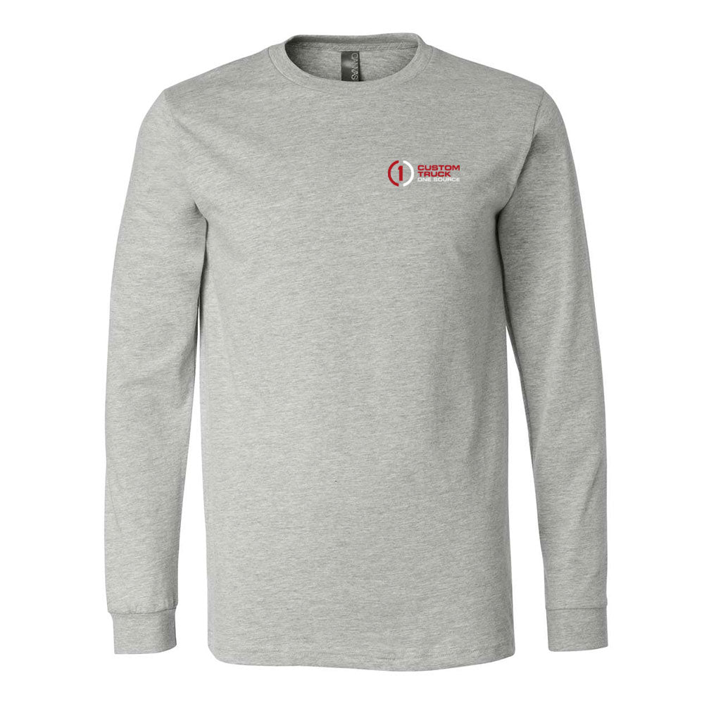 BELLA + CANVAS - Unisex Heather CVC Long Sleeve Tee - 3501CVC