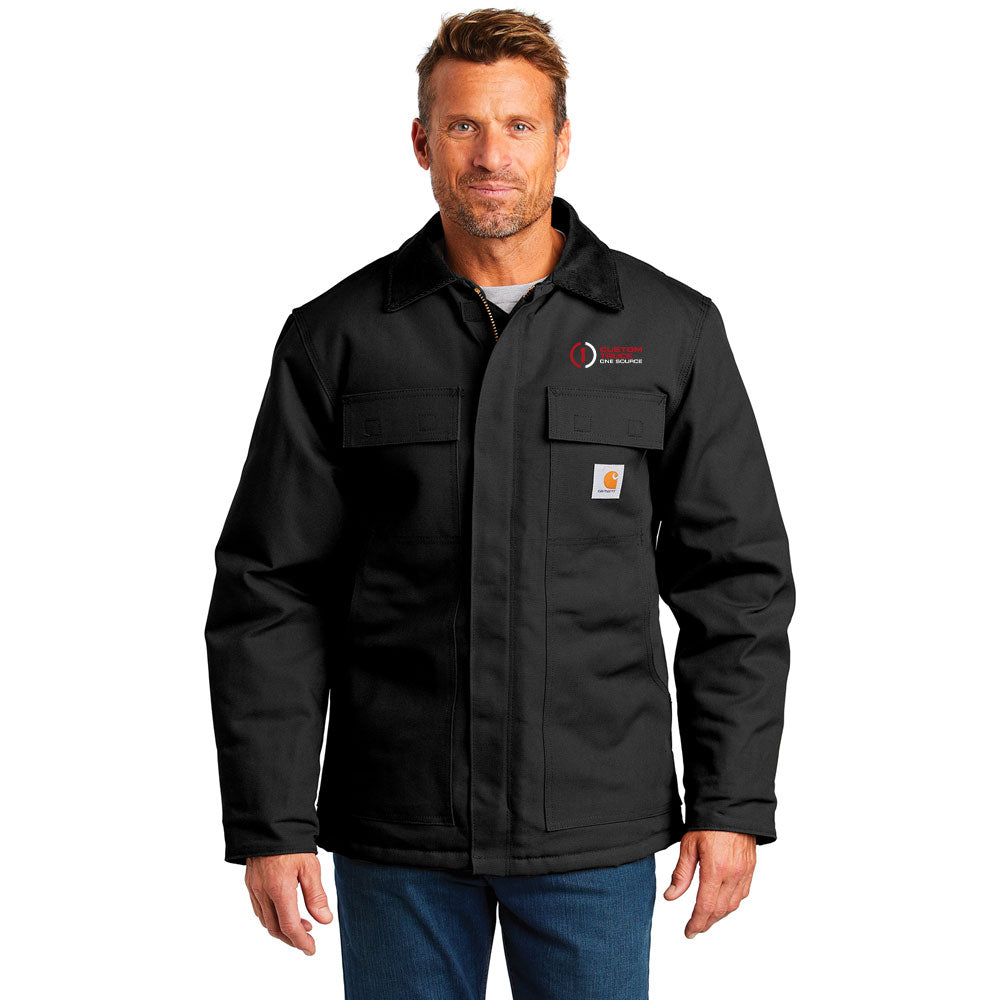 Carhartt Men's Duck Traditional Coat/Arctic Quilt Lined - CTC003