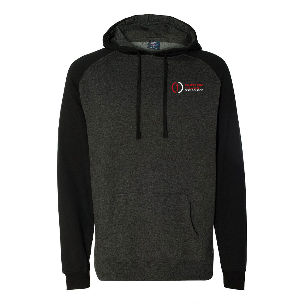 Independent Trading Co. - Raglan Hooded Sweatshirt - IND40RP