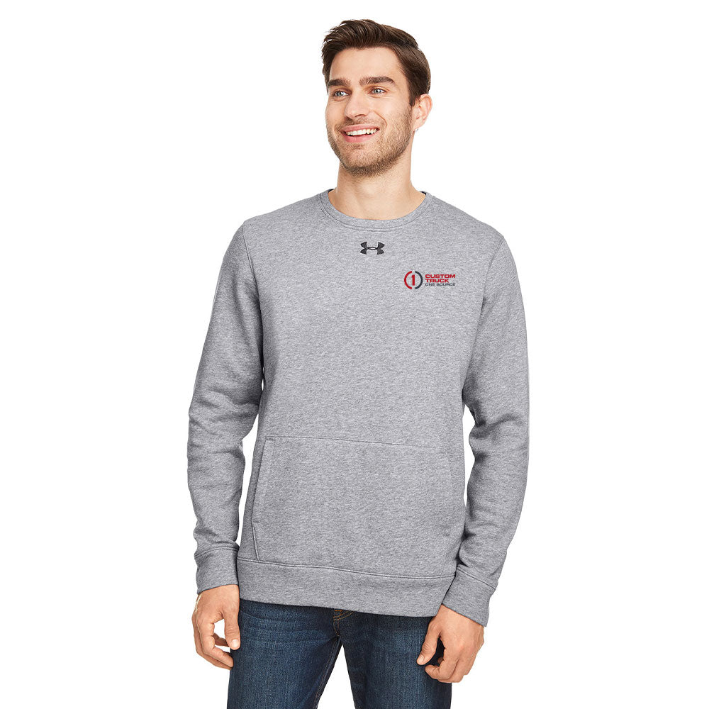 Under Armour Ua Mens Hustle Fleece Crew - 1302159