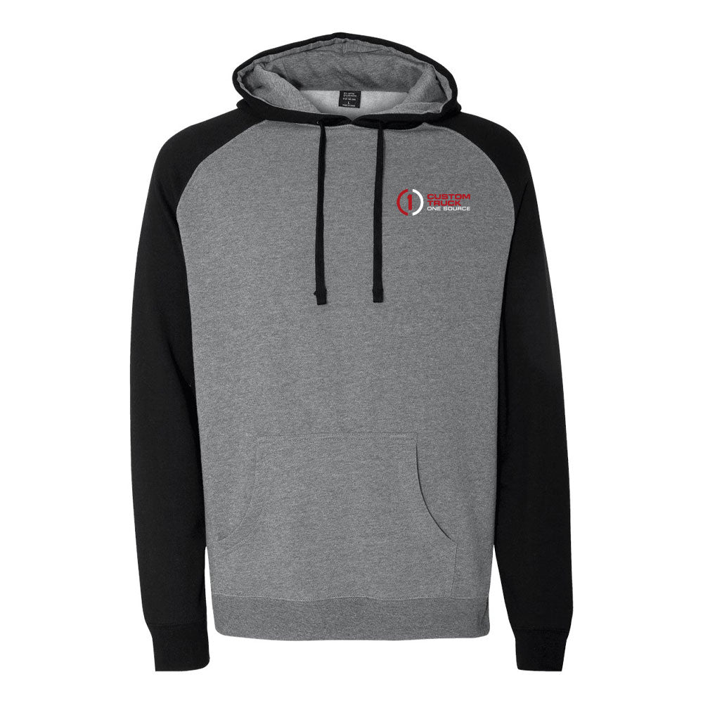Independent Trading Co. - Raglan Hooded Sweatshirt - IND40RP
