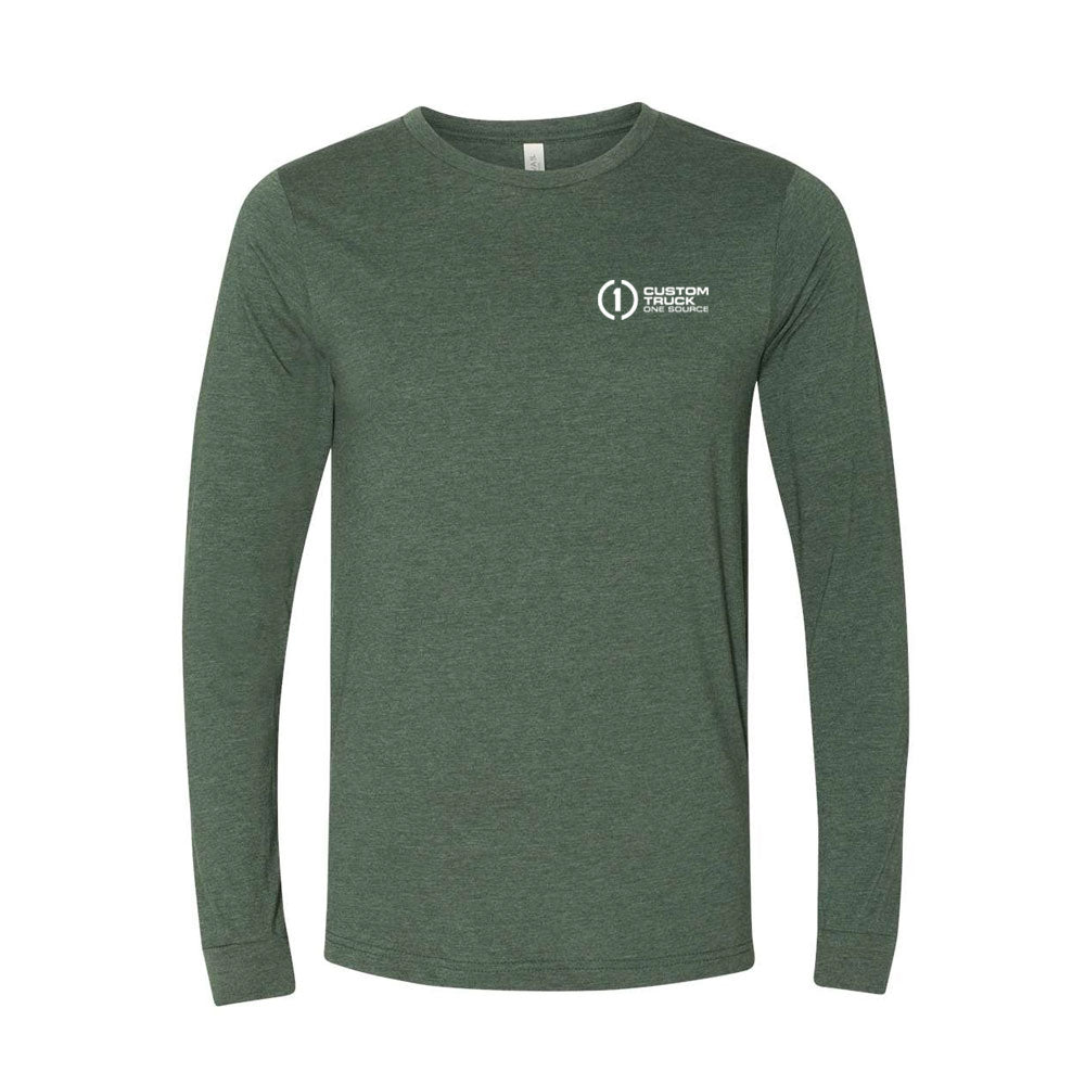 BELLA + CANVAS - Unisex Heather CVC Long Sleeve Tee - 3501CVC