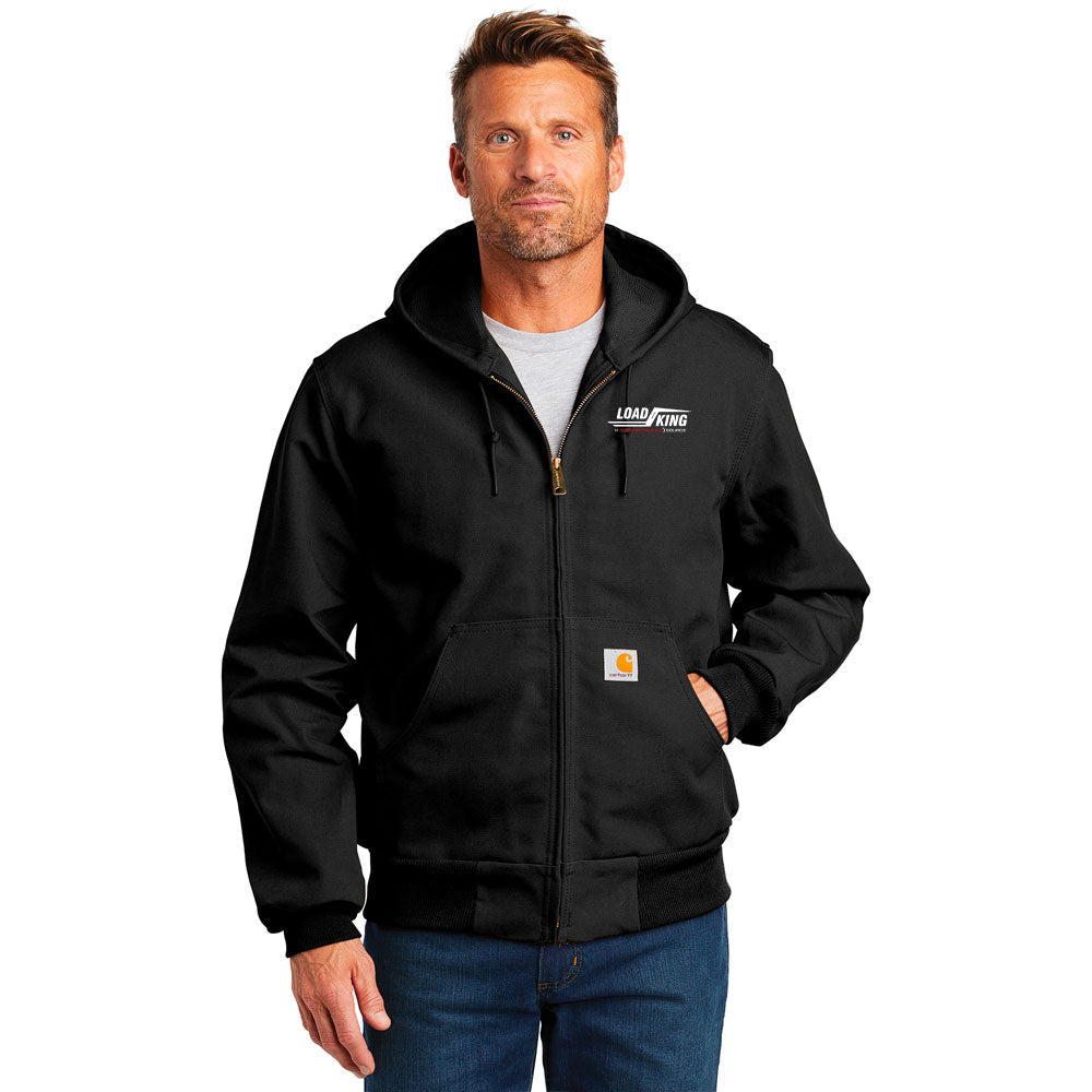 Tall Sizes Carhartt Men's Duck Quilted Flannel-Lined Active Jacket - CTTJ131