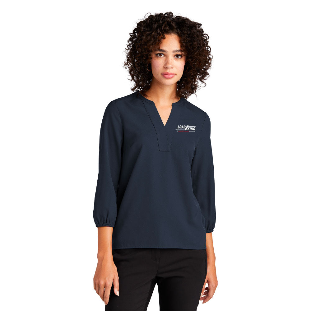 Mercer+Mettle™ Women's Stretch Crepe 3/4-Sleeve Blouse - MM2011