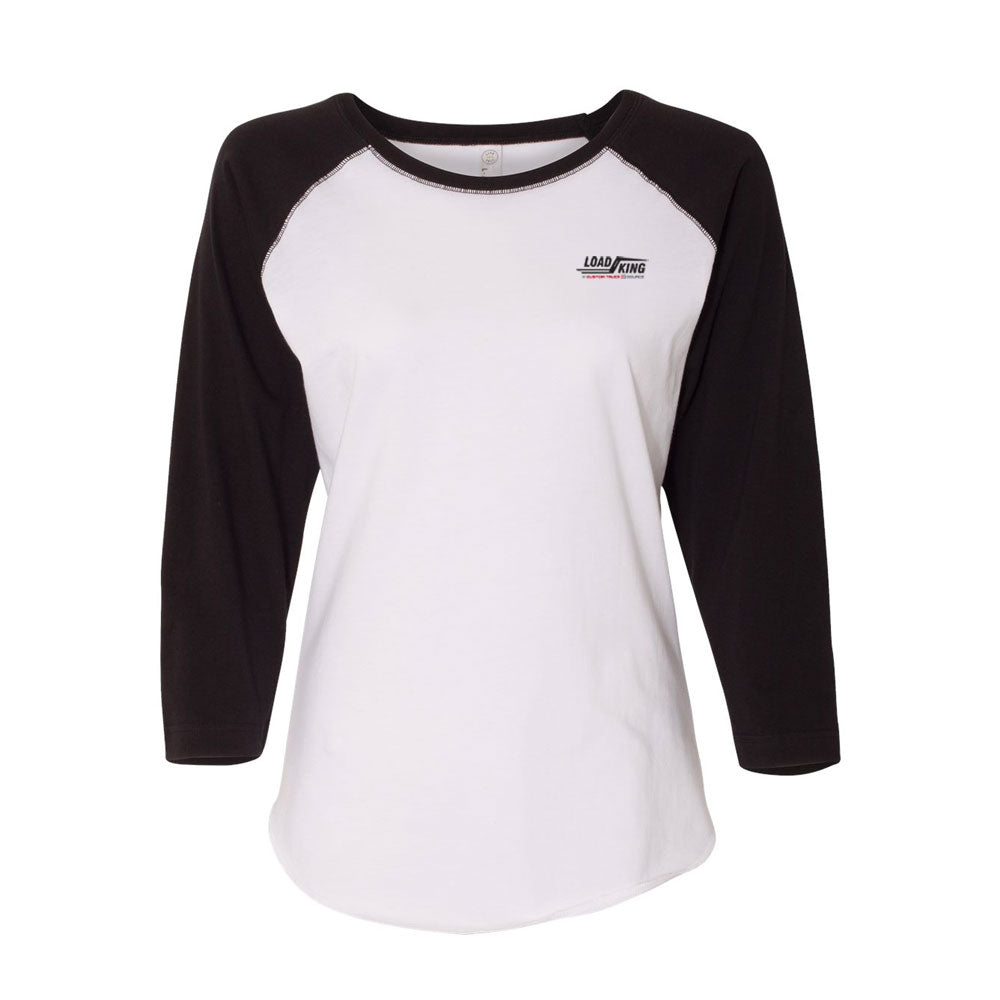 LAT - Women's Baseball Fine Jersey Three-Quarter Sleeve Tee - 3530