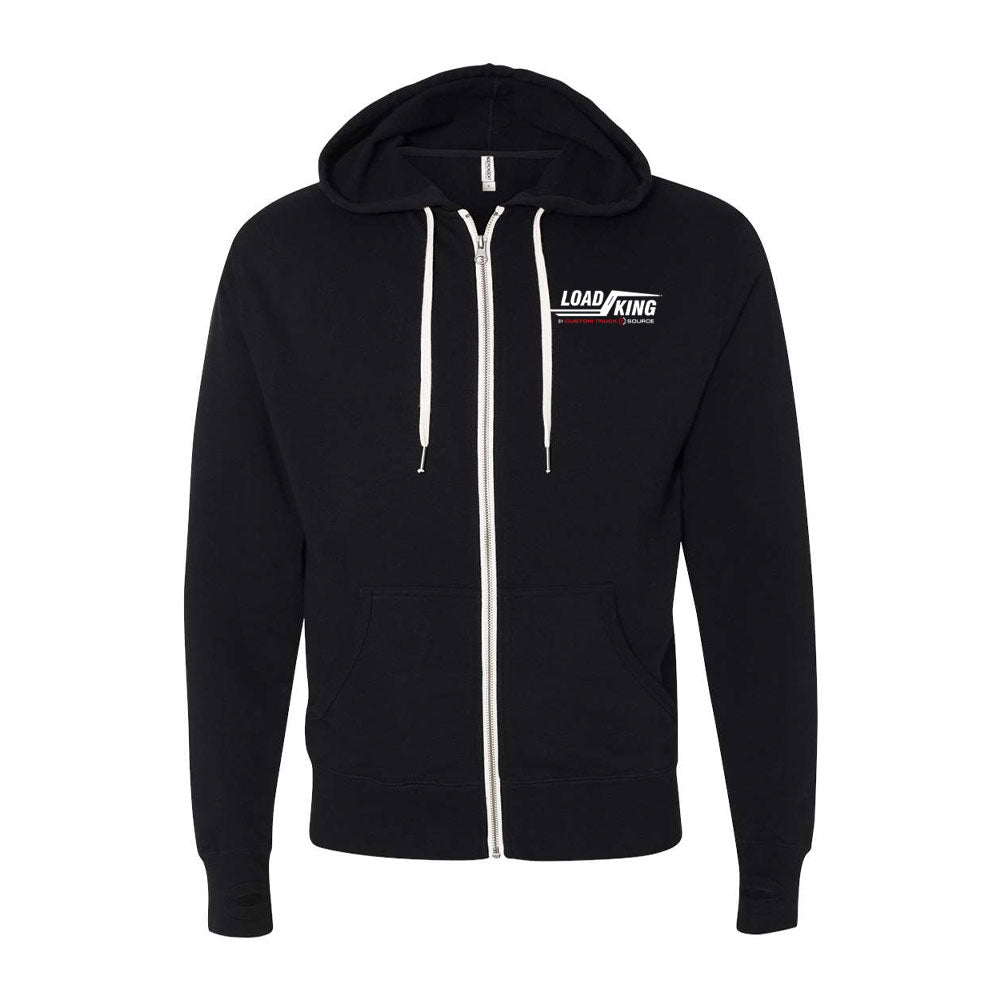 Independent Trading Co. - Unisex Heathered French Terry Full-Zip Hooded Sweatshirt - PRM90HTZ