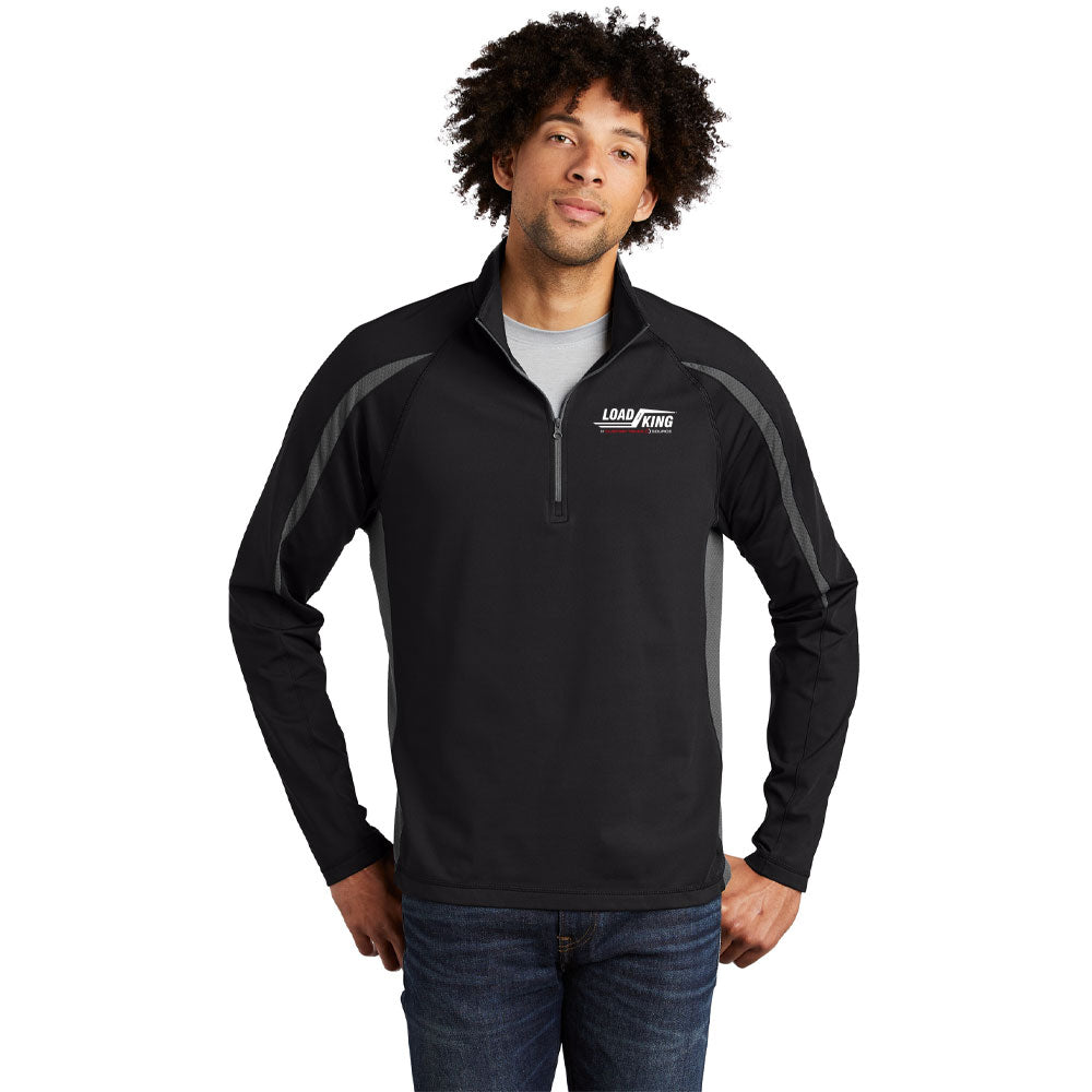 Sport-Tek® Sport-Wick® Stretch 1/2-Zip Colorblock Pullover - ST851