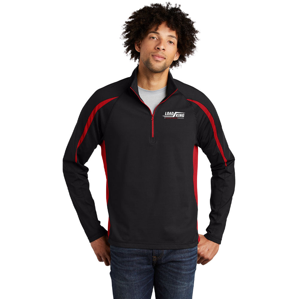 Sport-Tek® Sport-Wick® Stretch 1/2-Zip Colorblock Pullover - ST851