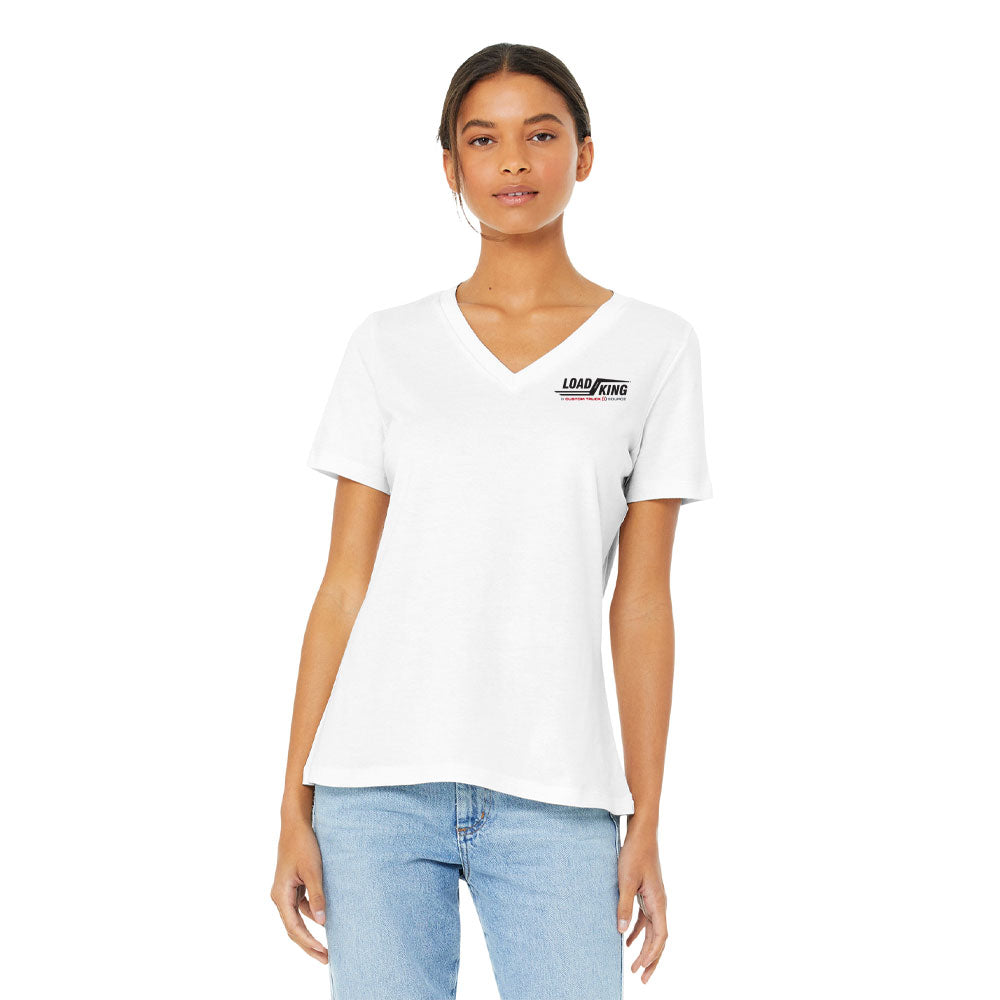 BELLA + CANVAS - Women’s Relaxed Jersey V-Neck Tee - 6405