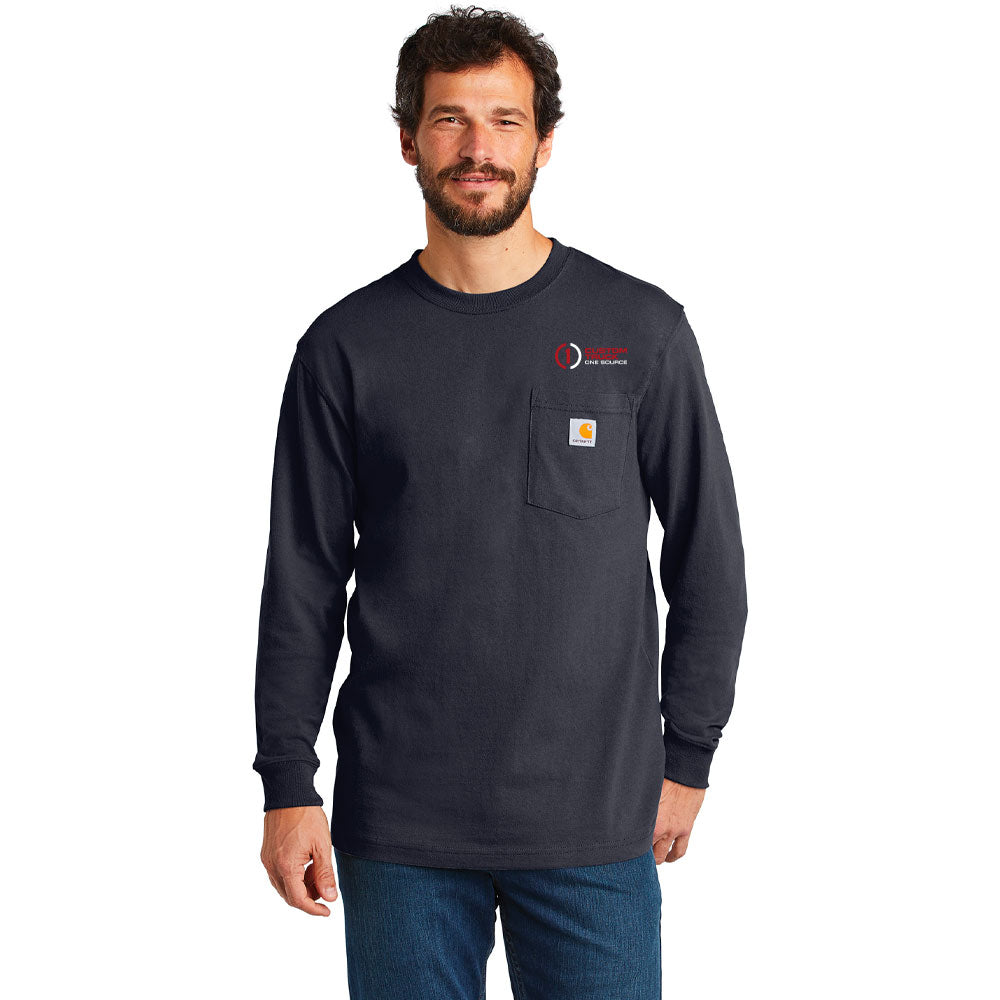 Carhartt Adult Workwear Long Sleeve Pocket T-Shirt - CTK126