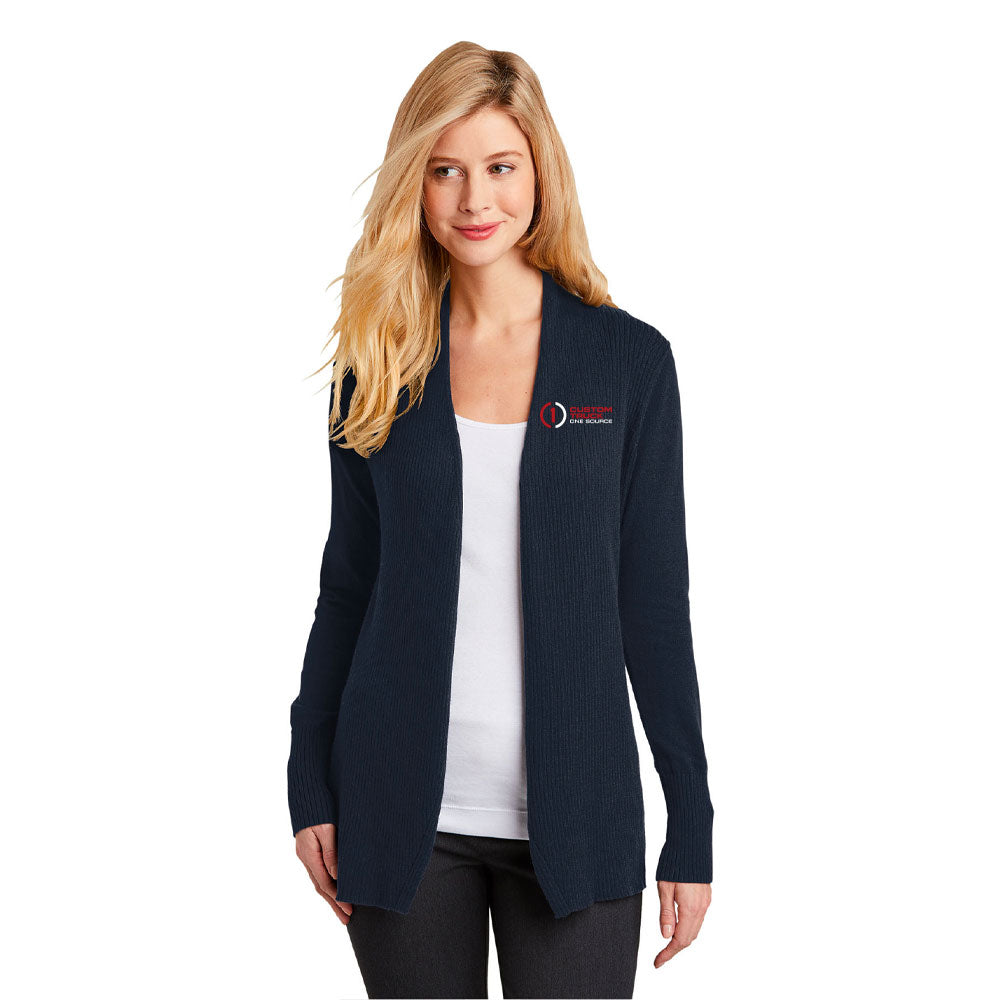 Port Authority ® Ladies Open Front Cardigan Sweater - LSW2890