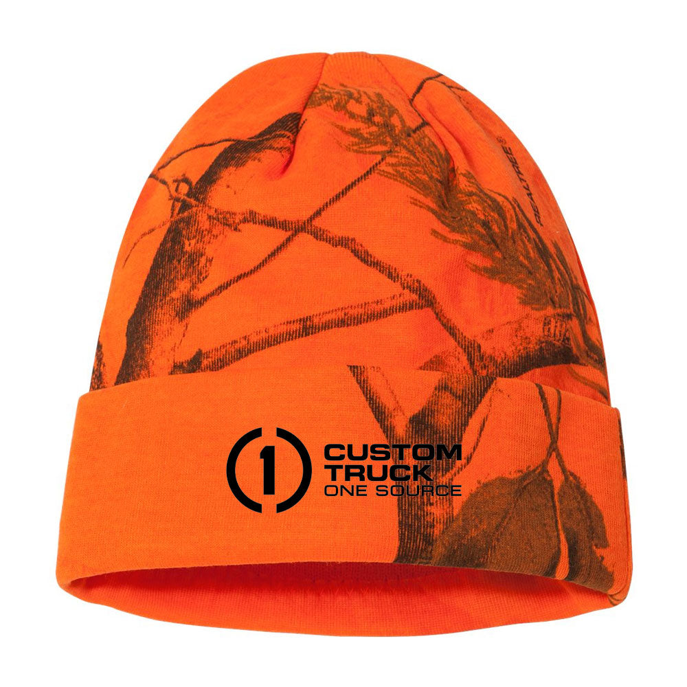 Orange Camo Camo Knit Beanie HEI$TY Duck Camo Beanie SWW2430ORG Shiekh