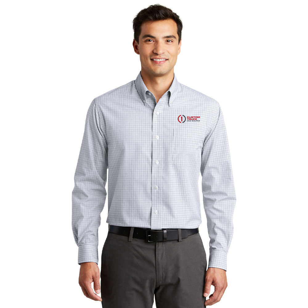 Port Authority® Plaid Pattern Easy Care Shirt - S639