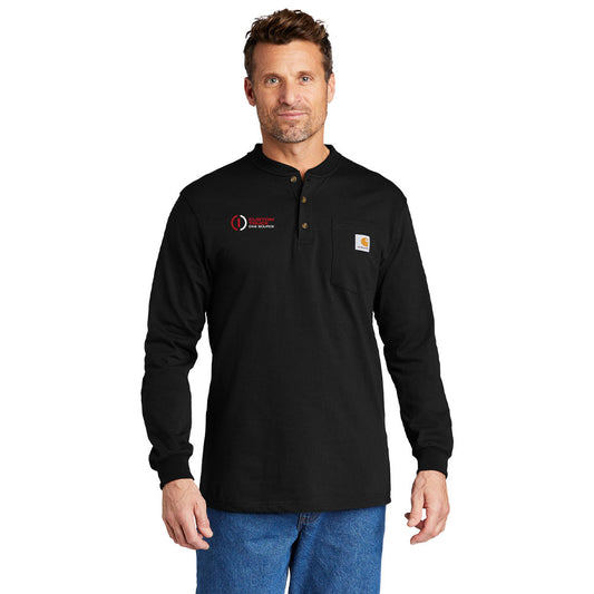 Carhartt® Long Sleeve Henley T-Shirt - CTK128