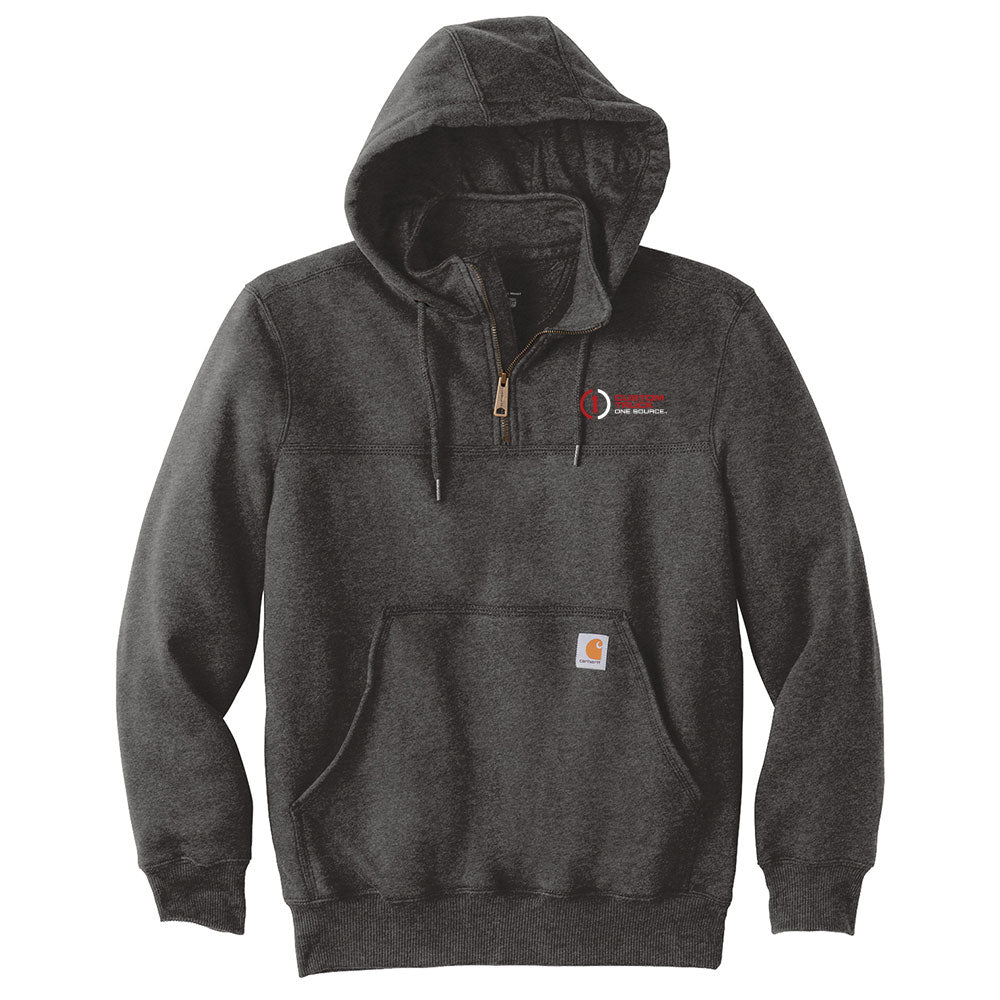 Carhartt ® Rain Defender ® Paxton Heavyweight Hooded Zip Mock Sweatshirt - CT100617