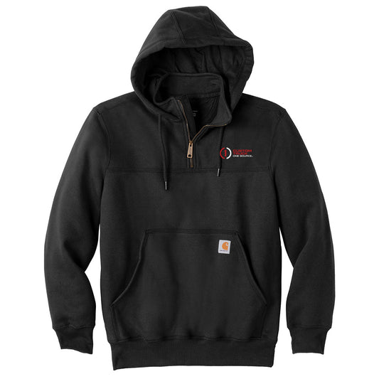 Carhartt ® Rain Defender ® Paxton Heavyweight Hooded Zip Mock Sweatshirt - CT100617