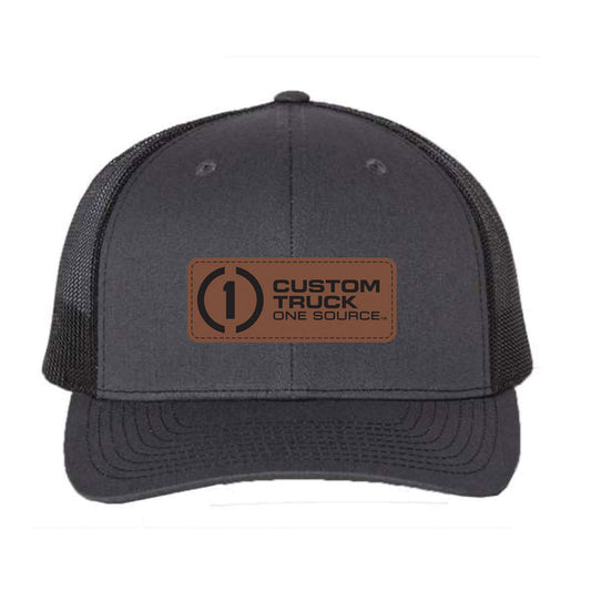 CTOS Faux Leather Patch Hat