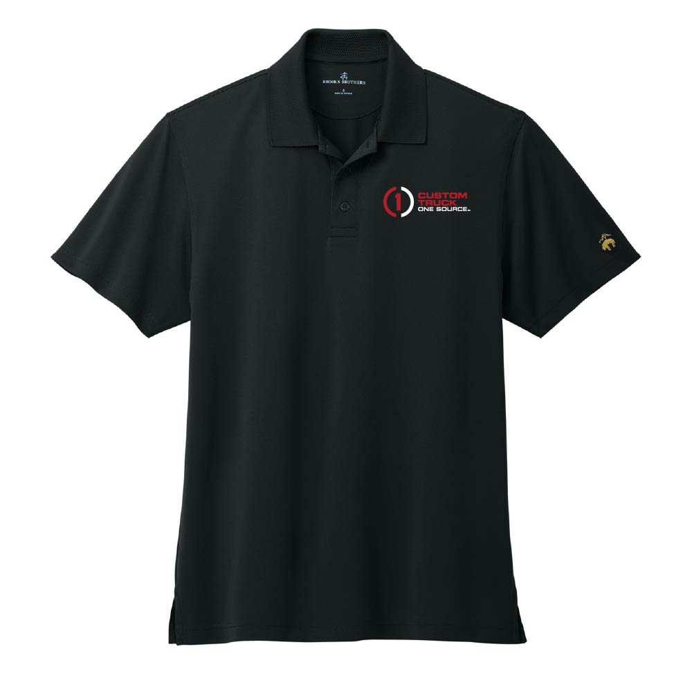 Brooks Brothers® Mesh Pique Performance Polo - BB18220
