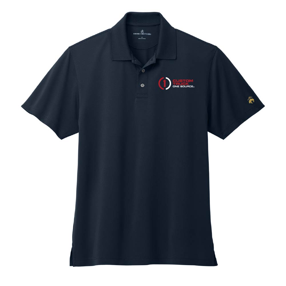 Brooks Brothers® Mesh Pique Performance Polo - BB18220