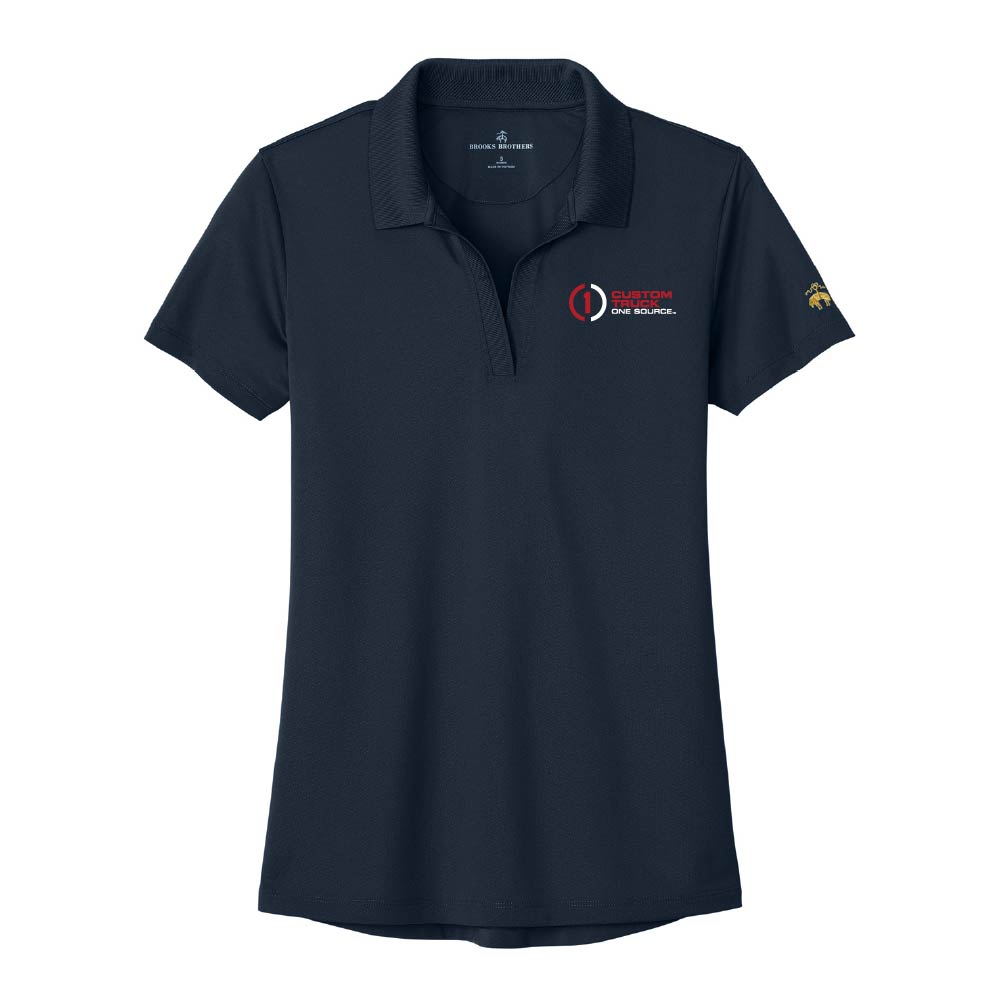 Brooks Brothers® Women’s Mesh Pique Performance Polo - BB18221